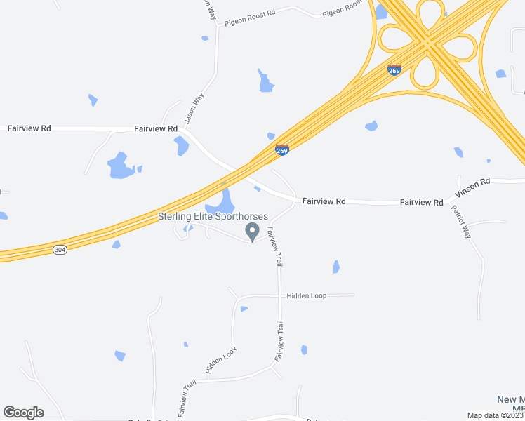 map of restaurants, bars, coffee shops, grocery stores, and more near 703 Fairview Trail in Byhalia