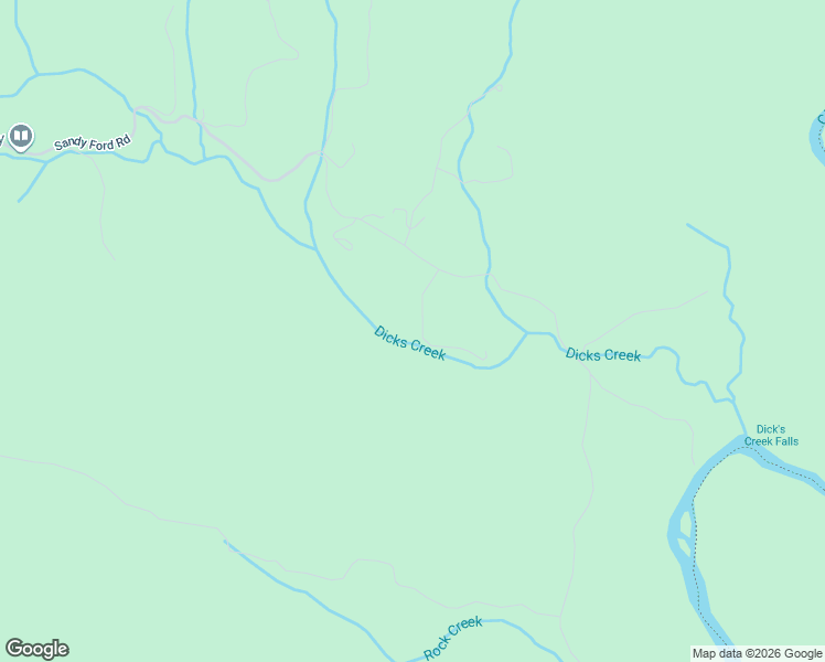 map of restaurants, bars, coffee shops, grocery stores, and more near 3622 Sandy Ford Road in Clayton