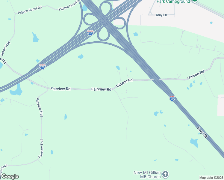 map of restaurants, bars, coffee shops, grocery stores, and more near 30 Patriot Way in Byhalia