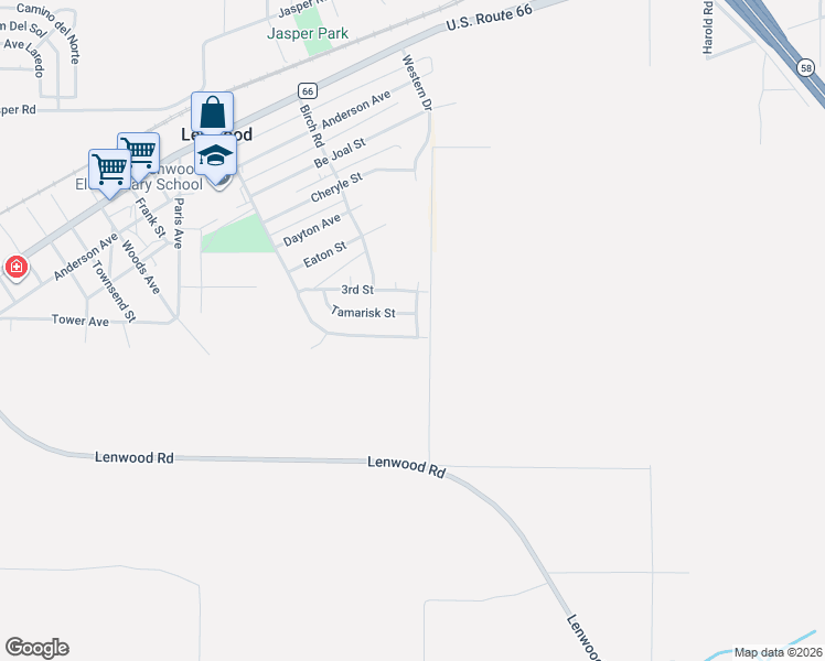 map of restaurants, bars, coffee shops, grocery stores, and more near in Lenwood