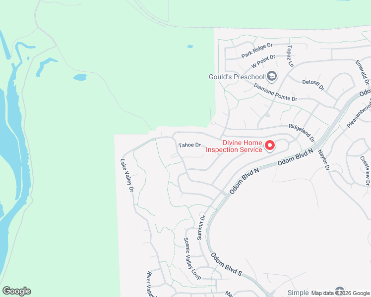 map of restaurants, bars, coffee shops, grocery stores, and more near 1107 Tahoe Drive in Maumelle