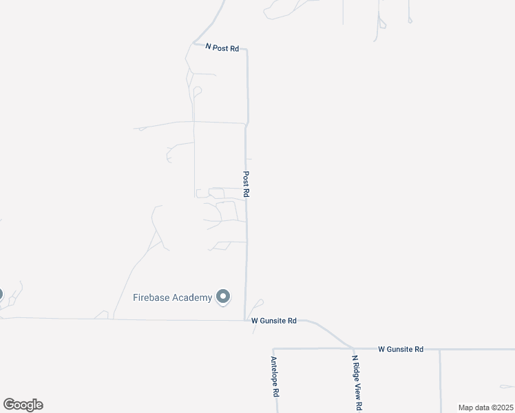 map of restaurants, bars, coffee shops, grocery stores, and more near 22486-22546 N Post Rd in Paulden