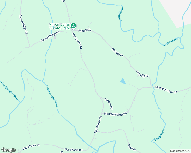 map of restaurants, bars, coffee shops, grocery stores, and more near 365 Flat Shoals Road in Salem
