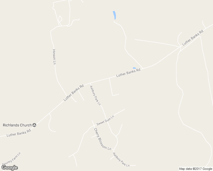 map of restaurants, bars, coffee shops, grocery stores, and more near 459 Luther Banks Road in Richlands