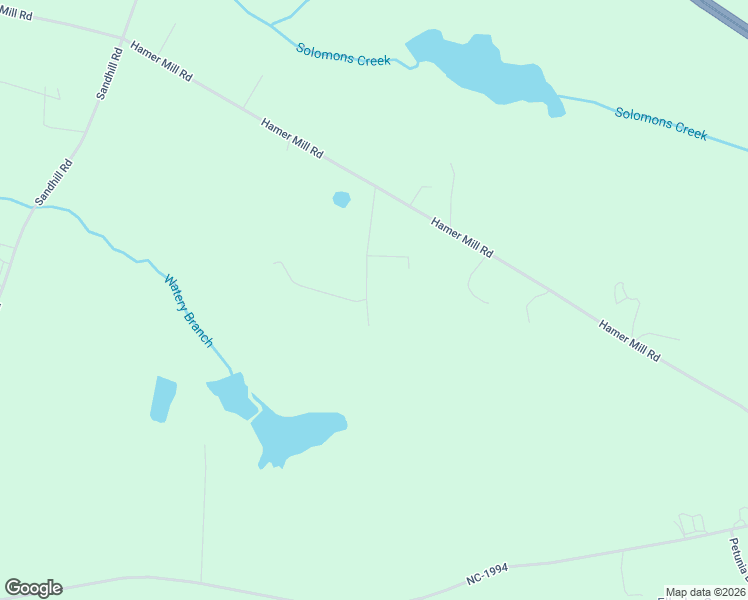 map of restaurants, bars, coffee shops, grocery stores, and more near 101 Ebony Lane in Rockingham