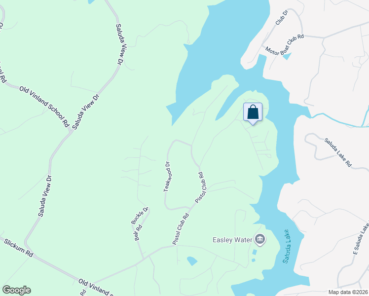 map of restaurants, bars, coffee shops, grocery stores, and more near 340 Teakwood Drive in Easley