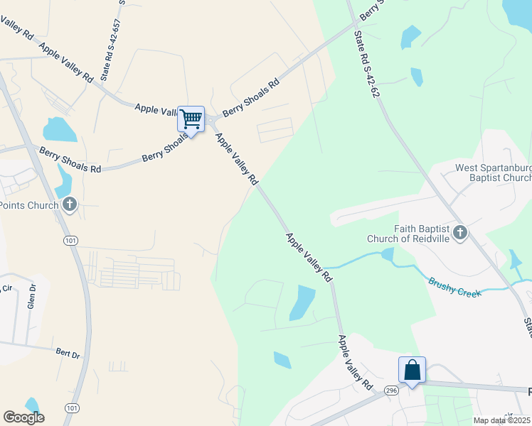 map of restaurants, bars, coffee shops, grocery stores, and more near 812 Apple Valley Road in Duncan
