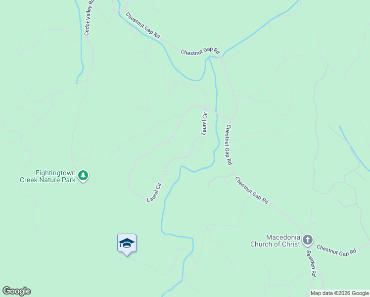 map of restaurants, bars, coffee shops, grocery stores, and more near 259 Laurel Circle in Blue Ridge