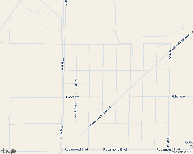 map of restaurants, bars, coffee shops, grocery stores, and more near Rosamond Boulevard in Rosamond