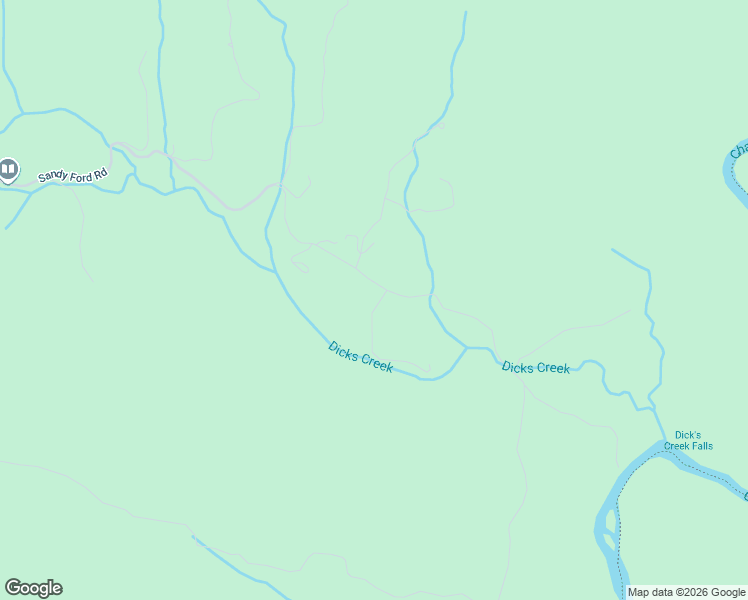 map of restaurants, bars, coffee shops, grocery stores, and more near 3622 Sandy Ford Road in Clayton