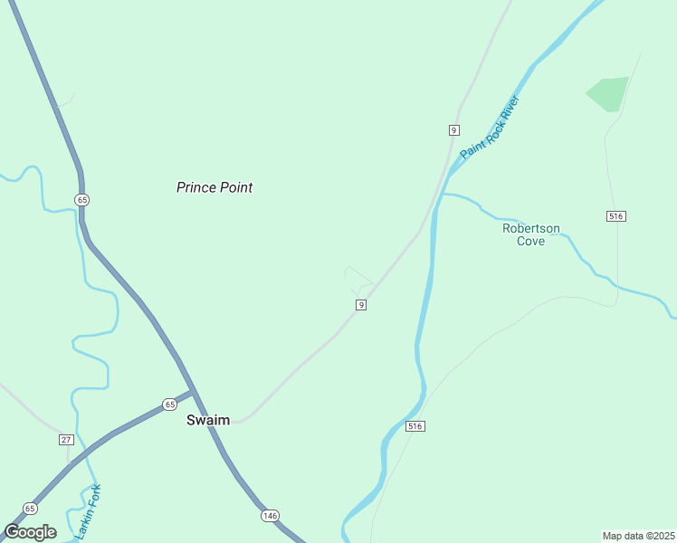 map of restaurants, bars, coffee shops, grocery stores, and more near 553 County Road 9 in Estillfork