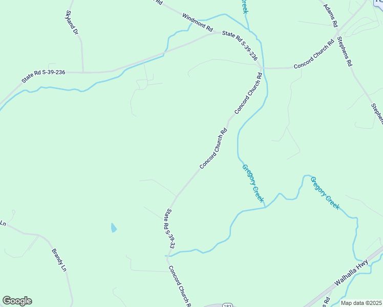 map of restaurants, bars, coffee shops, grocery stores, and more near 317 Concord Church Road in Pickens