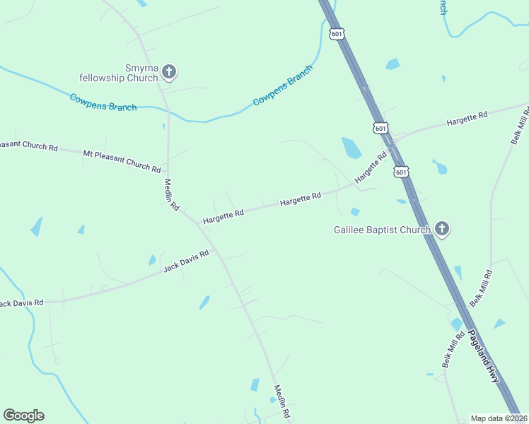 map of restaurants, bars, coffee shops, grocery stores, and more near 2520 Hargette Road in Monroe