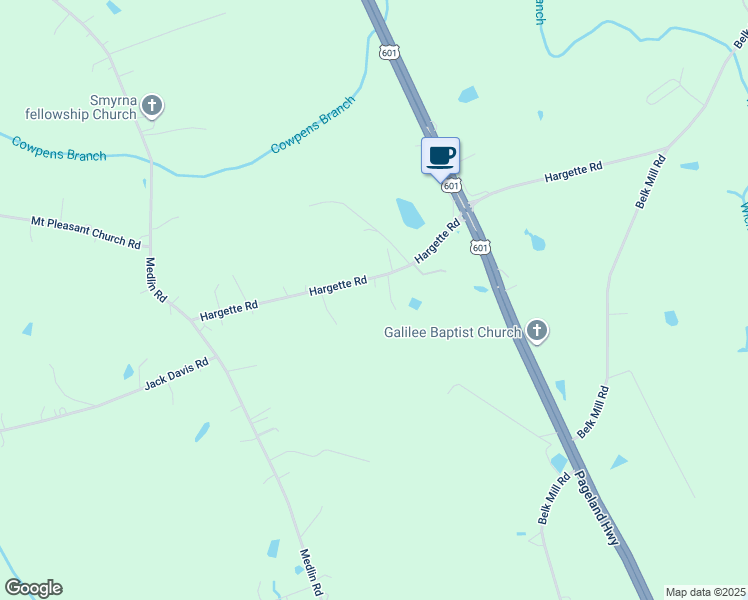 map of restaurants, bars, coffee shops, grocery stores, and more near 2612 Hargette Road in Monroe