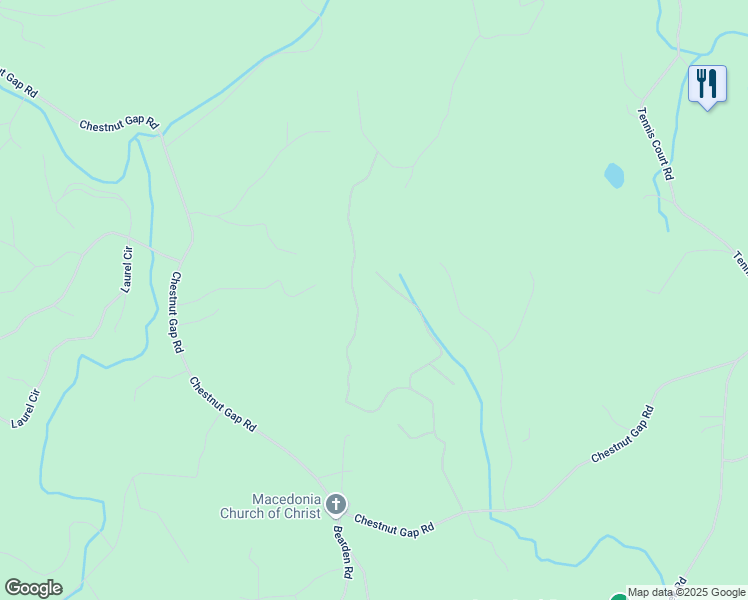 map of restaurants, bars, coffee shops, grocery stores, and more near 620 Price Road in Blue Ridge