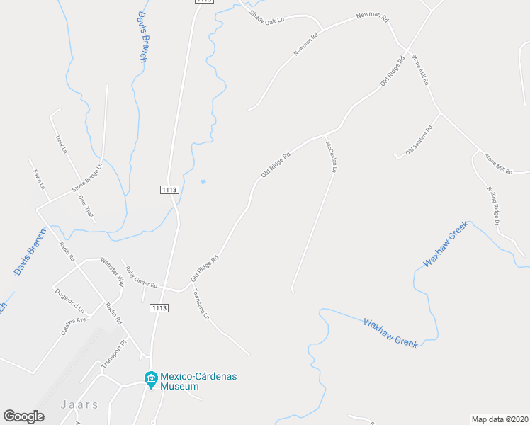 map of restaurants, bars, coffee shops, grocery stores, and more near 7105 Old Ridge Road in Waxhaw