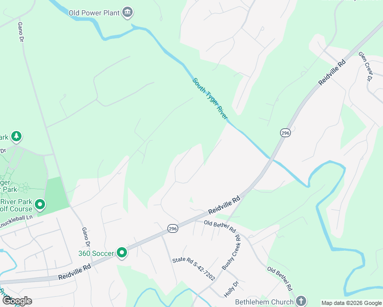 map of restaurants, bars, coffee shops, grocery stores, and more near 428 Winding Oak Drive in Woodruff