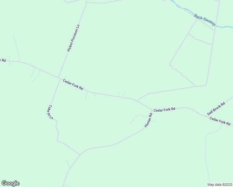 map of restaurants, bars, coffee shops, grocery stores, and more near 982 Cedar Fork Road in Beulaville
