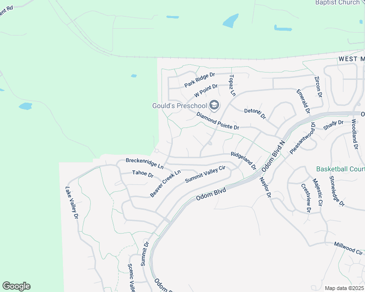 map of restaurants, bars, coffee shops, grocery stores, and more near 5 Mesa Verde Cove in Maumelle