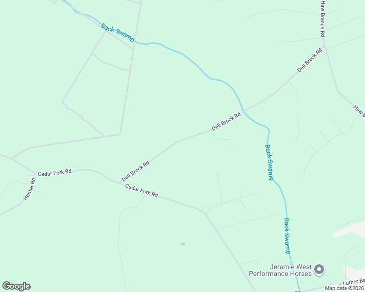 map of restaurants, bars, coffee shops, grocery stores, and more near 265-307 Dell Brock Road in Beulaville