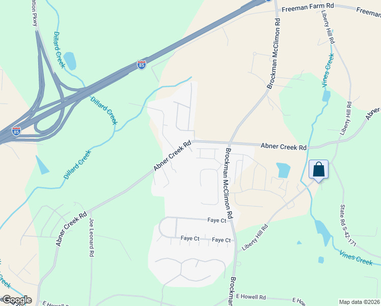 map of restaurants, bars, coffee shops, grocery stores, and more near 912-916 Abner Creek Road in Greer