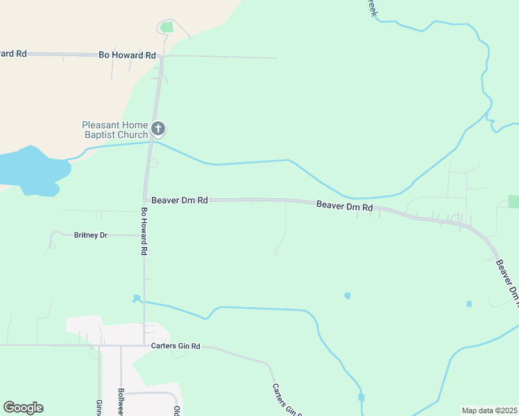 map of restaurants, bars, coffee shops, grocery stores, and more near 1124 Beaver Dam Road in Toney