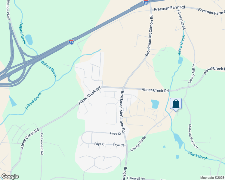 map of restaurants, bars, coffee shops, grocery stores, and more near 912-916 Abner Creek Road in Greer
