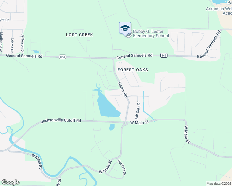 map of restaurants, bars, coffee shops, grocery stores, and more near 4508 Pennpointe Place in Jacksonville