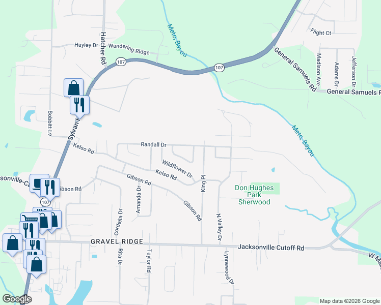map of restaurants, bars, coffee shops, grocery stores, and more near 35 Greenhaven Place in Jacksonville