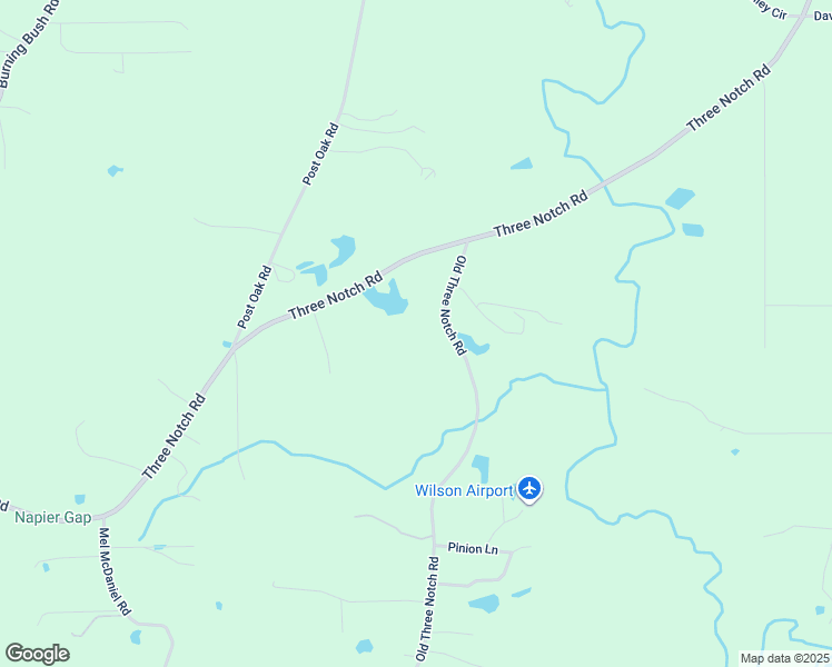 map of restaurants, bars, coffee shops, grocery stores, and more near 6141 Three Notch Road in Ringgold
