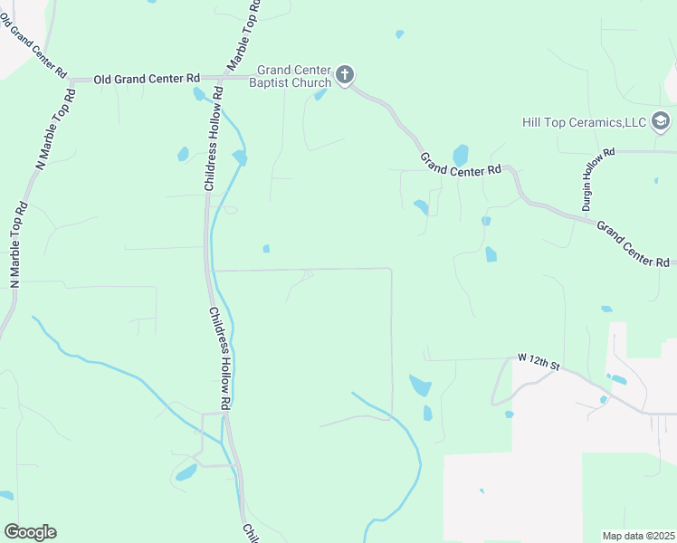 map of restaurants, bars, coffee shops, grocery stores, and more near 386 McCarty Road in Chickamauga