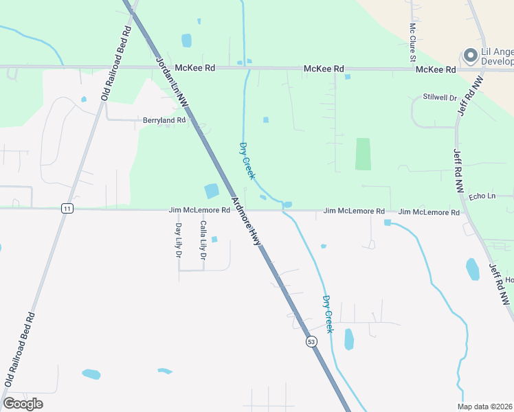 map of restaurants, bars, coffee shops, grocery stores, and more near 441 Jim McLemore Road in Harvest