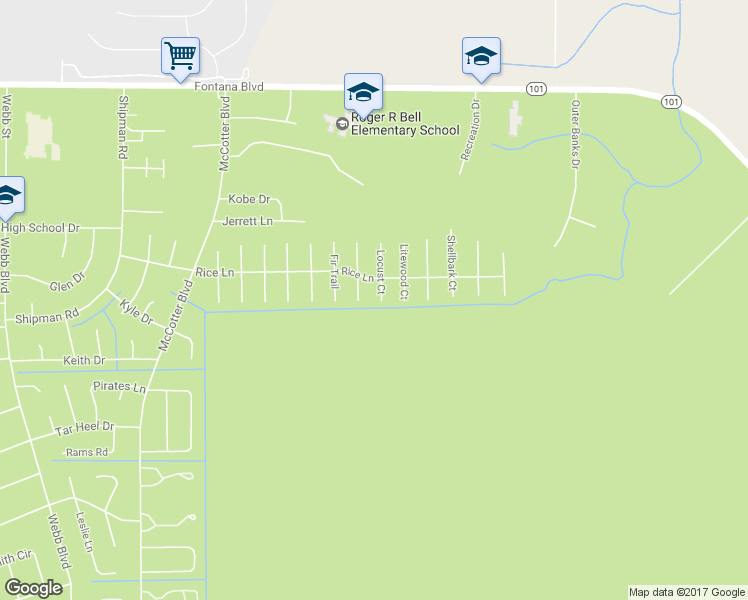 map of restaurants, bars, coffee shops, grocery stores, and more near 1003 Locust Court in Havelock