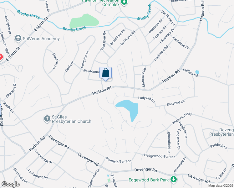 map of restaurants, bars, coffee shops, grocery stores, and more near 404 Ladykirk Lane in Greer