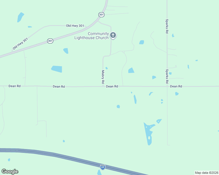 map of restaurants, bars, coffee shops, grocery stores, and more near 1003 Mabry Road in Lake Cormorant