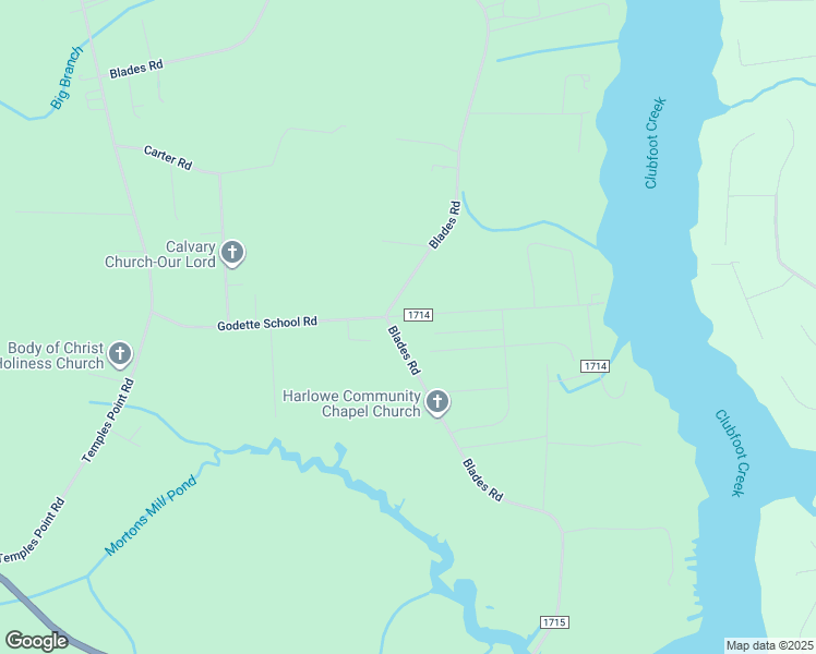 map of restaurants, bars, coffee shops, grocery stores, and more near 420 Godette School Road in Havelock