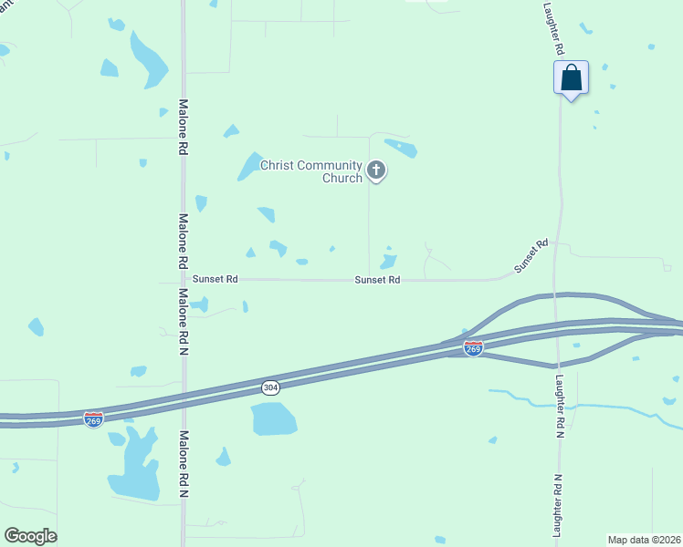 map of restaurants, bars, coffee shops, grocery stores, and more near 4420 Sunset Road in DeSoto County