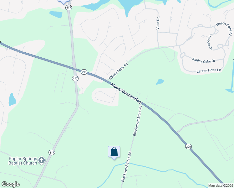 map of restaurants, bars, coffee shops, grocery stores, and more near 226 Rexford Drive in Moore