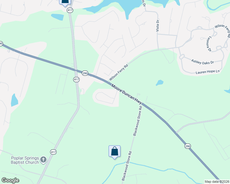 map of restaurants, bars, coffee shops, grocery stores, and more near 206 Rexford Drive in Moore