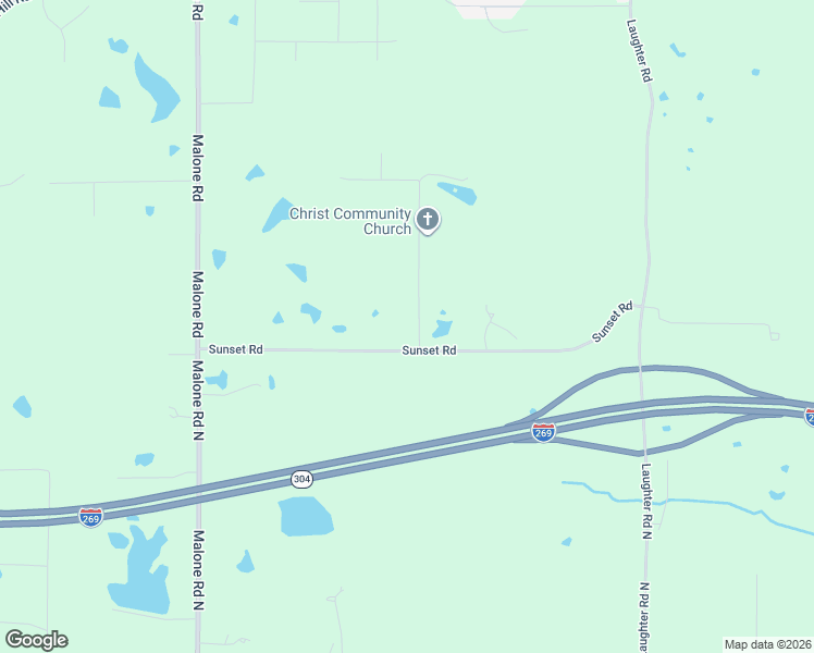 map of restaurants, bars, coffee shops, grocery stores, and more near 4420 Sunset Road in DeSoto County