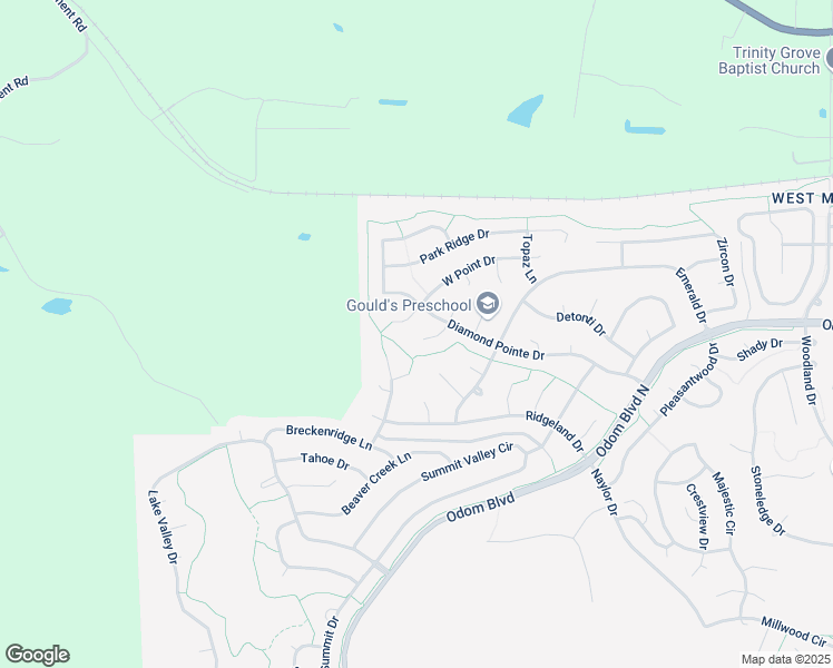 map of restaurants, bars, coffee shops, grocery stores, and more near 8 Bradley Cove in Maumelle