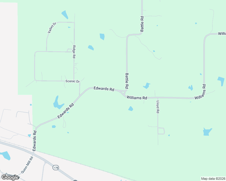 map of restaurants, bars, coffee shops, grocery stores, and more near 495 Edwards Road in Byhalia