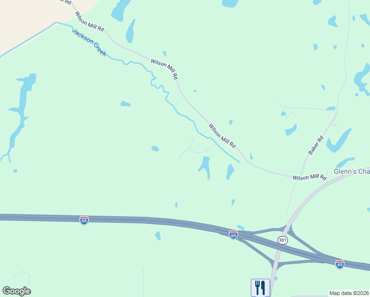 map of restaurants, bars, coffee shops, grocery stores, and more near 1115 Wilson Ridge in Lake Cormorant