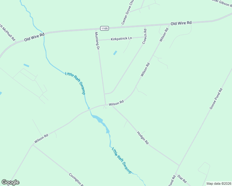 map of restaurants, bars, coffee shops, grocery stores, and more near 641 Creech Road in Red Springs