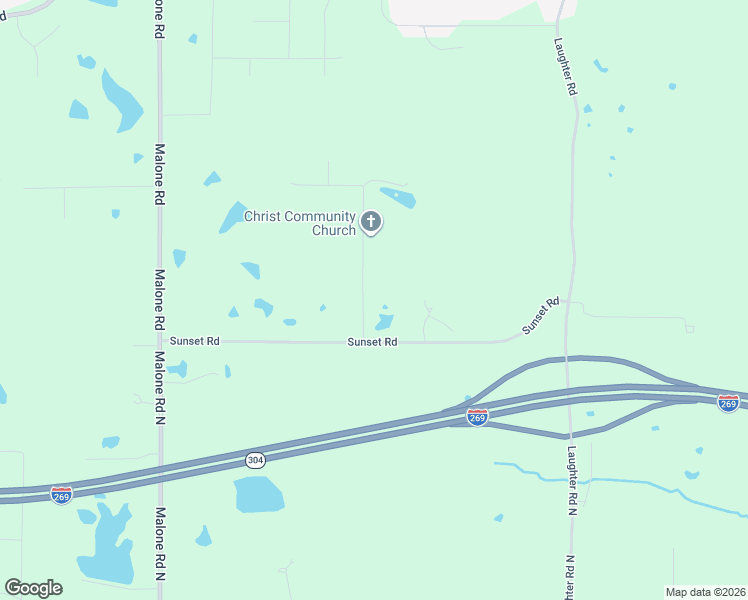 map of restaurants, bars, coffee shops, grocery stores, and more near 4420 Sunset Road in DeSoto County