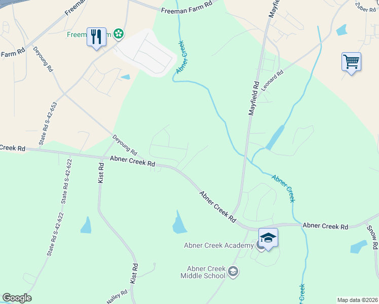 map of restaurants, bars, coffee shops, grocery stores, and more near 136 Sandpine Way in Greer