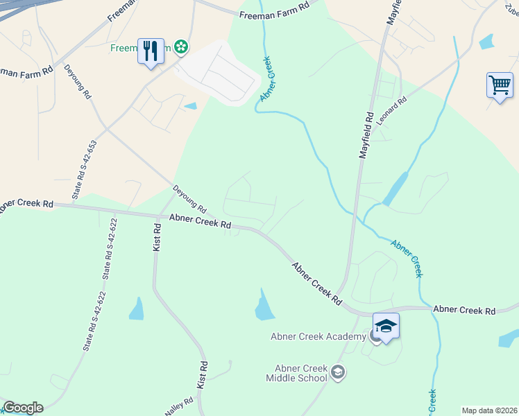 map of restaurants, bars, coffee shops, grocery stores, and more near 513 Grandon Road in Greer