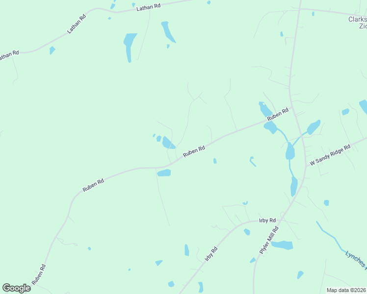 map of restaurants, bars, coffee shops, grocery stores, and more near 1917 Ruben Road in Monroe