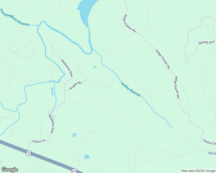 map of restaurants, bars, coffee shops, grocery stores, and more near 668 Lola Drive in Blairsville