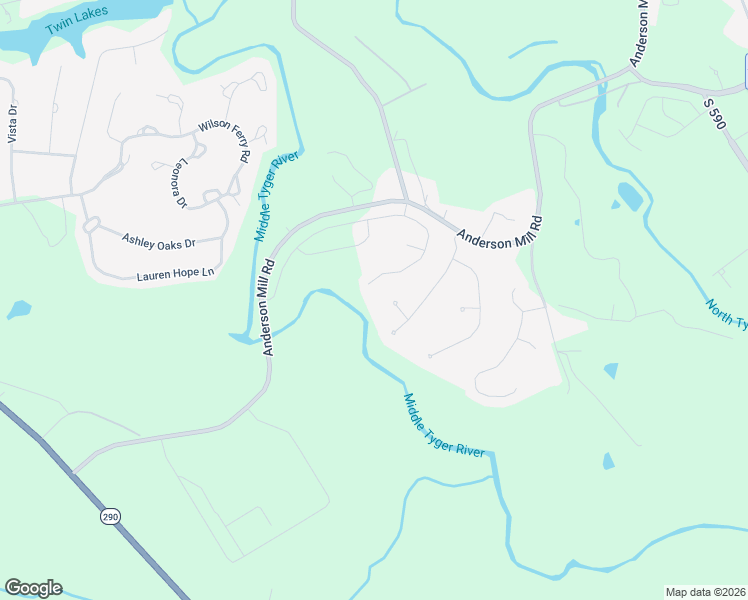 map of restaurants, bars, coffee shops, grocery stores, and more near 107 Trotter Court in Moore